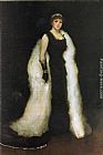 James Abbott McNeill Whistler Arrangement in Black, No.5 Lady Meux painting